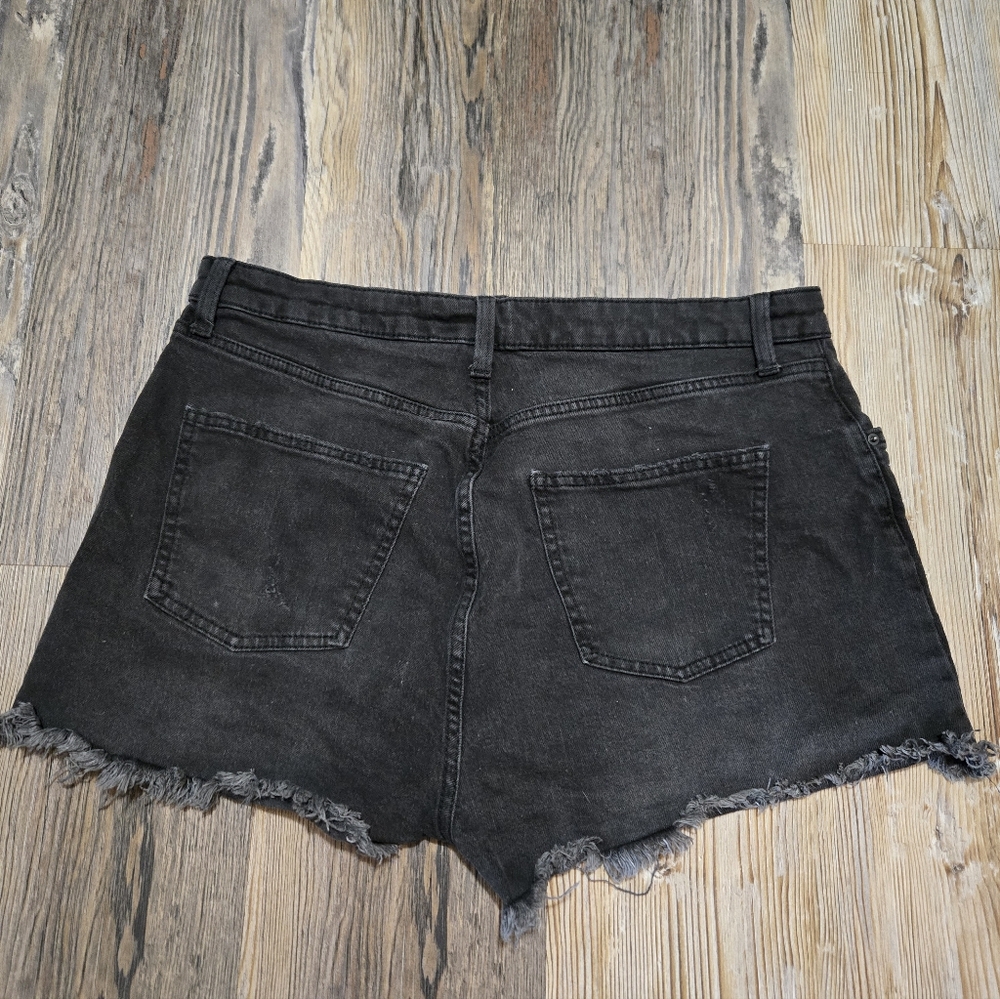 Wild Fable Black Distressed Jean Shorts - Picture 11 of 13